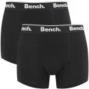 Bench Men's 2-Pack Boxers - Black - S - Schwarz Bild 1