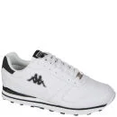 Kappa Men's Larem Trainers - White/Navy/Silver - 7 - White/Navy/Silver Bild 1