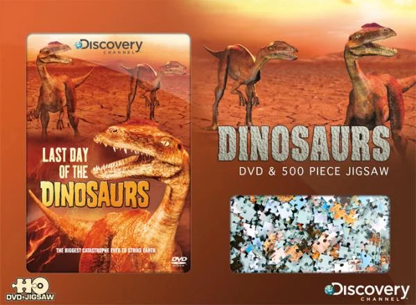 Discovery Channel: Dinosaurs (DVD & Jigsaw Gift) Bild 1
