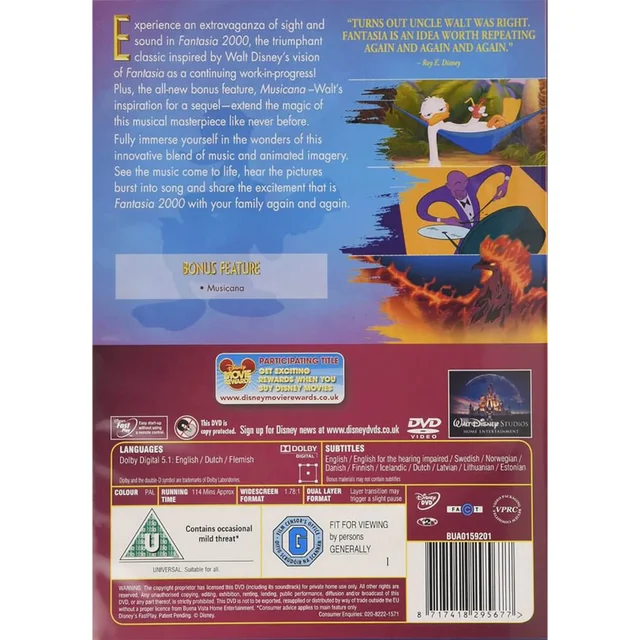 Fantasia 2000 Platin-Ausgabe
