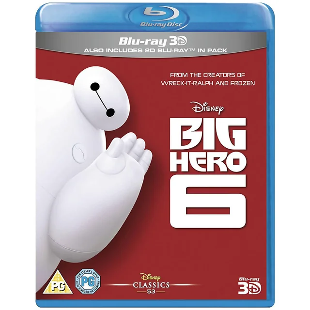 Big Hero 6 3D (enthält die 2D-Version)