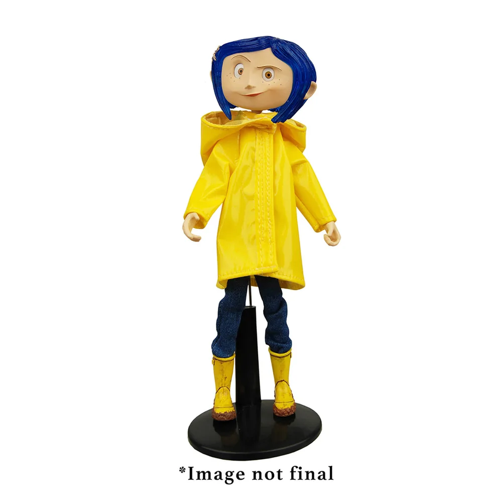 NECA Coraline - Articulated Figure - Coraline in Raincoat Bild 1