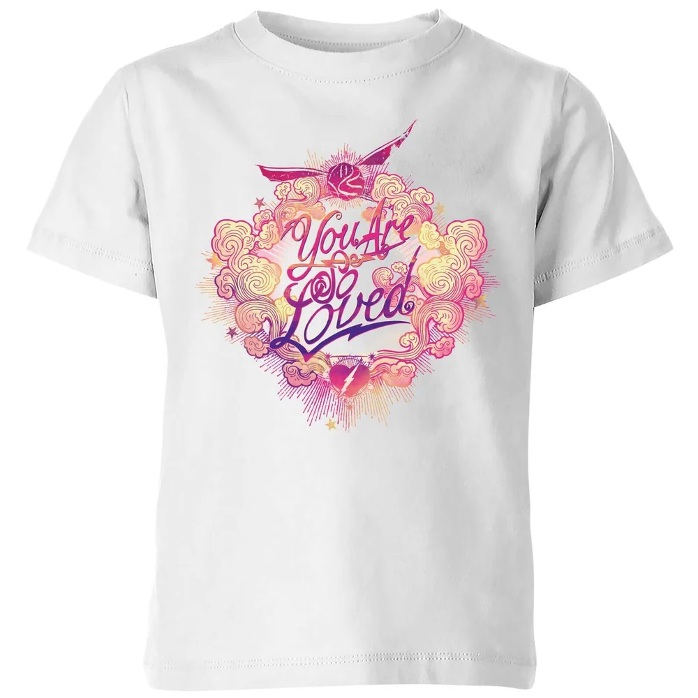 Harry Potter You Are So Loved Kids' T-Shirt - White - 3-4 Jahre Bild 1