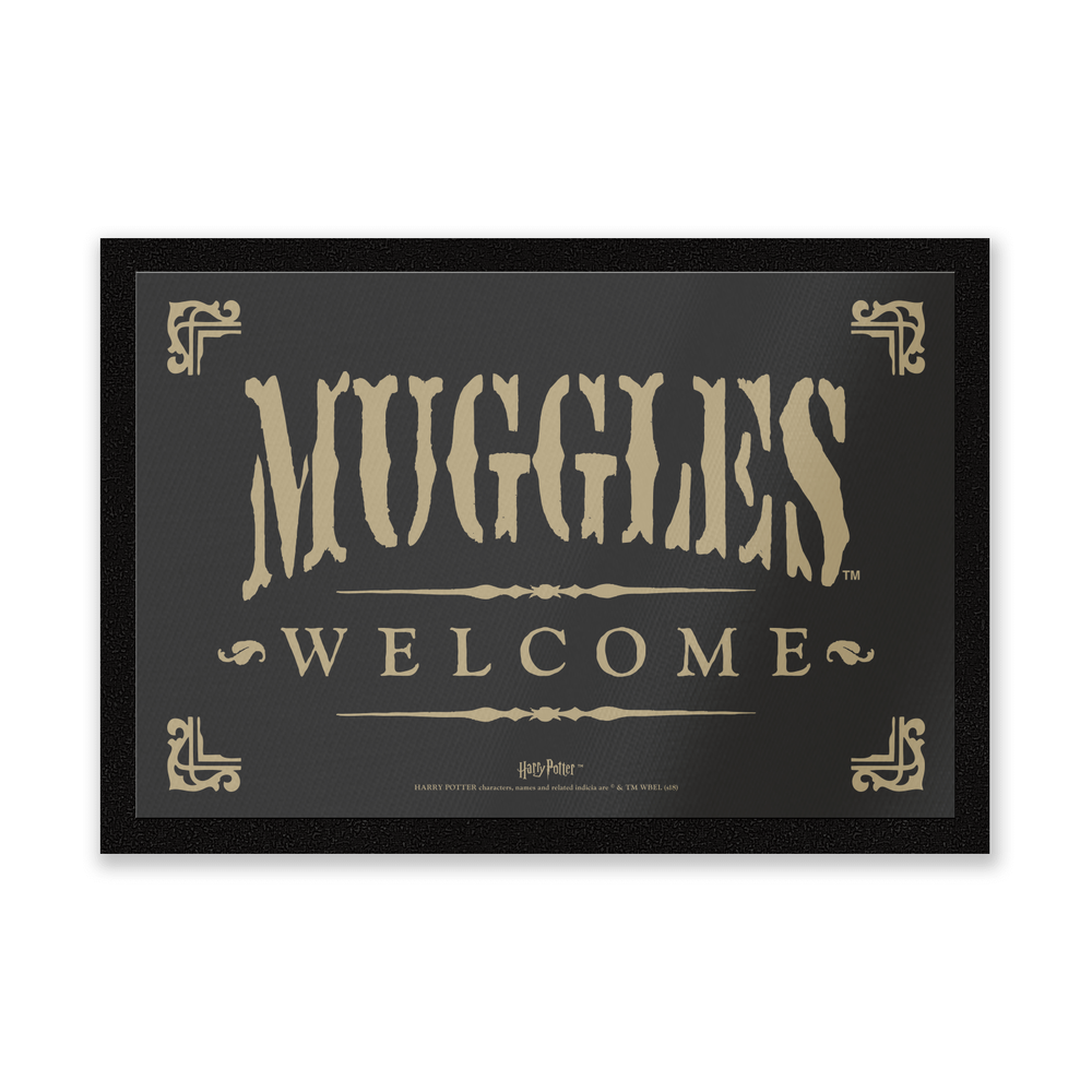 Harry Potter Muggles Welcome Entrance Mat Bild 1