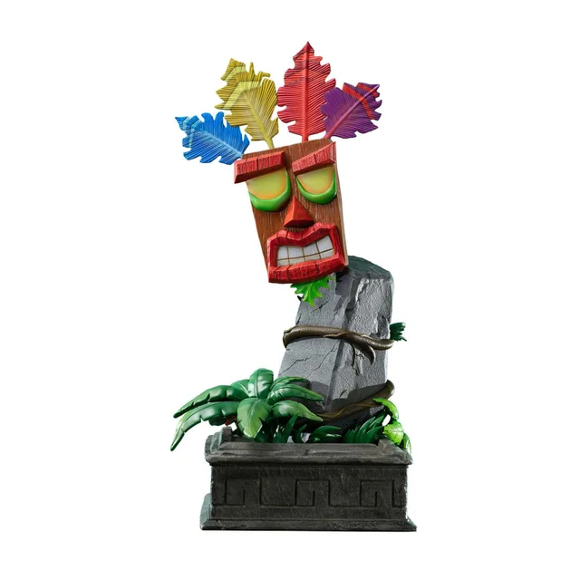 First 4 Figures Crash Bandicoot Statue Mini Aku Aku Maske (40 cm)