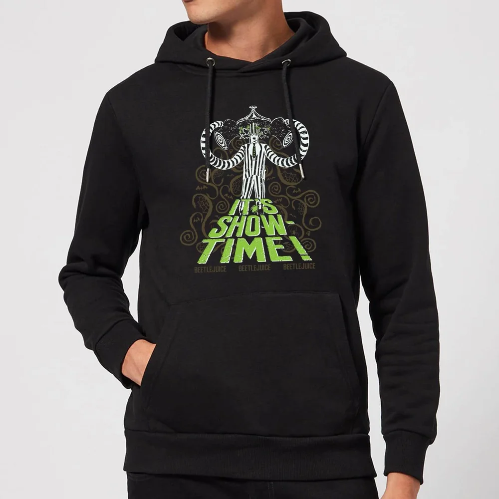 Beetlejuice It's Show-Time Hoodie - Black - S - Schwarz Bild 1