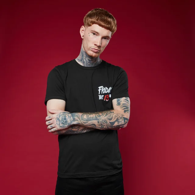 Freitag der 13. T-Shirt - Schwarz