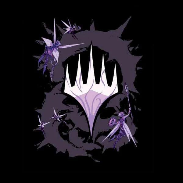 Magic The Gathering Throne of Eldraine Fairytale Men's T-Shirt - Black