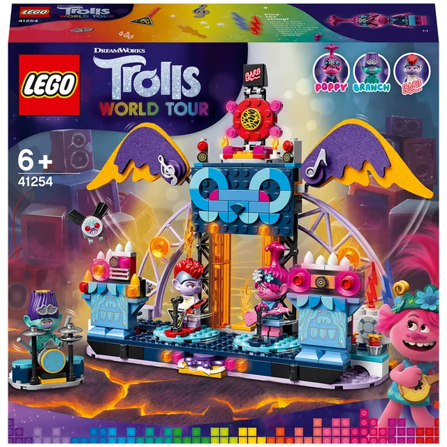 LEGO Trolls Volcano Rock City: Rock City Konzert (41254)