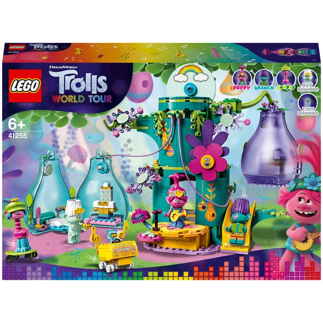 LEGO Trolls World Tour: Pop Village Feier Spielset (41255)