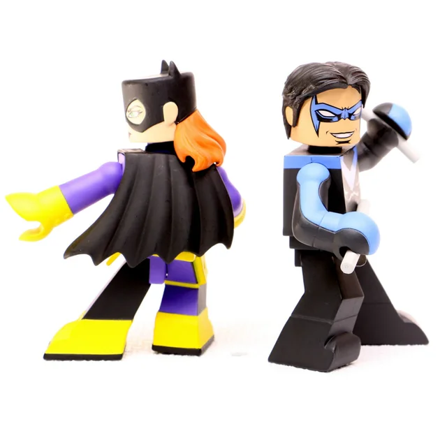 DC Comics Batgirl & Nightwing Comic Vinimate EXC 2er-Pack