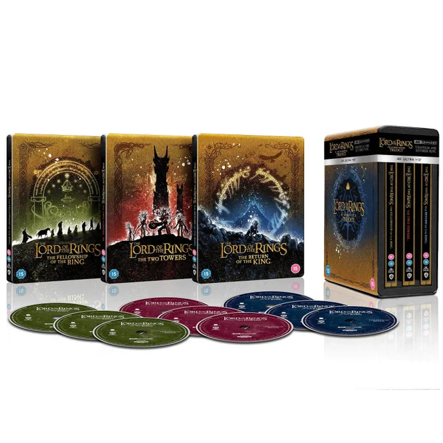 Der Herr der Ringe Trilogie - Limitierte Ausgabe 4K Ultra HD Steelbook-Kollection