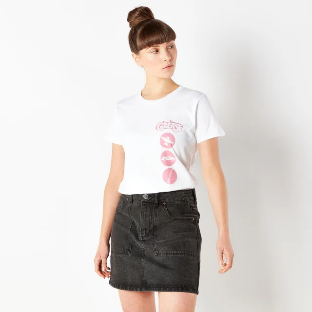 Grease Damen T-Shirt - Weiß