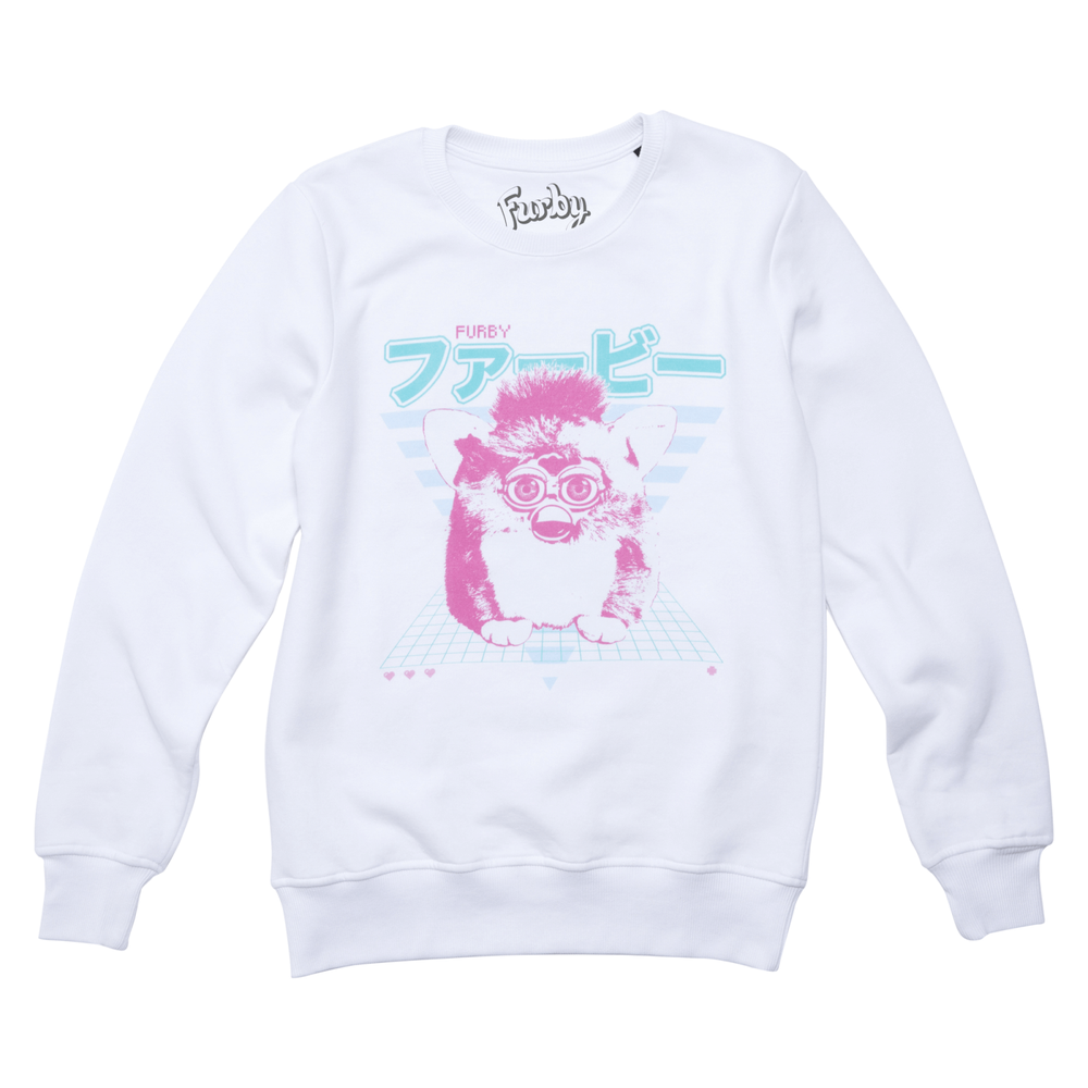 Furby Retro Sweatshirt - White - S Bild 1
