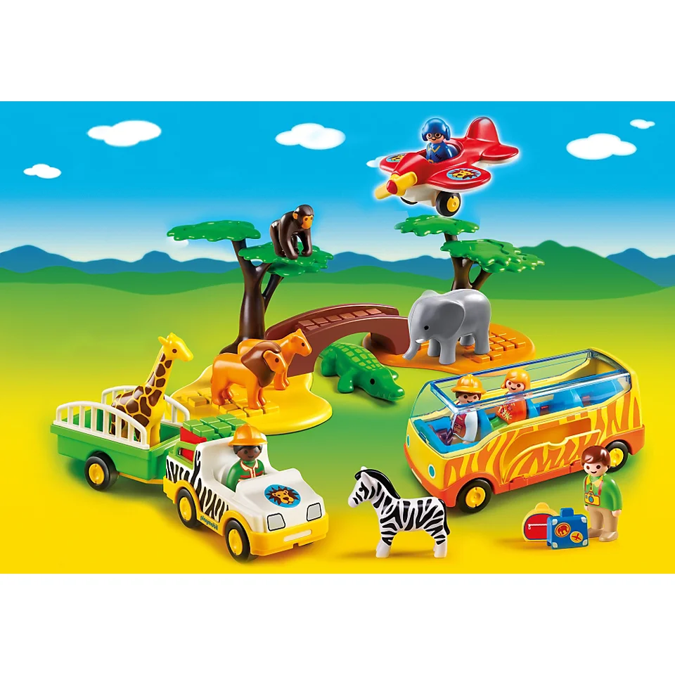 Playmobil 1.2.3. Large African Safari (5047) Bild 1