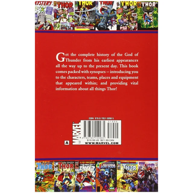 Thor Official Index to the Marvel Universe Graphic Novel