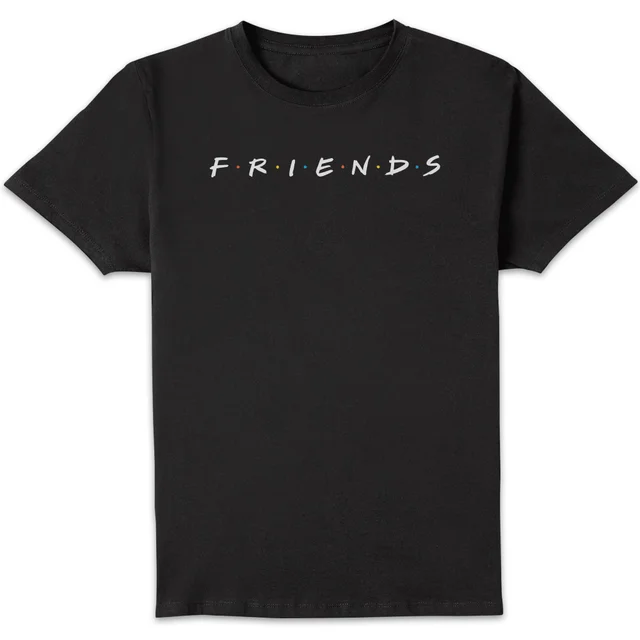 Friends Logo Herren T-Shirt - Schwarz