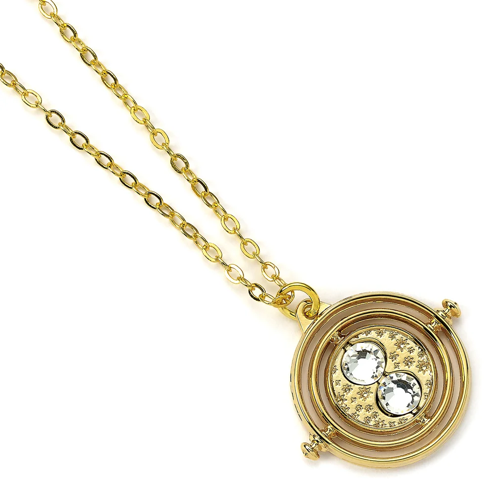 Harry Potter Fixed Time Turner Necklace - Gold Bild 1
