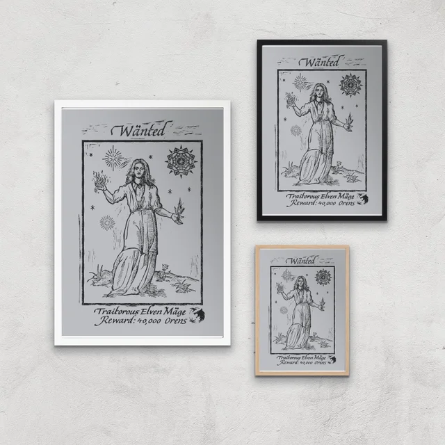 The Witcher The Mage Giclee Art Print