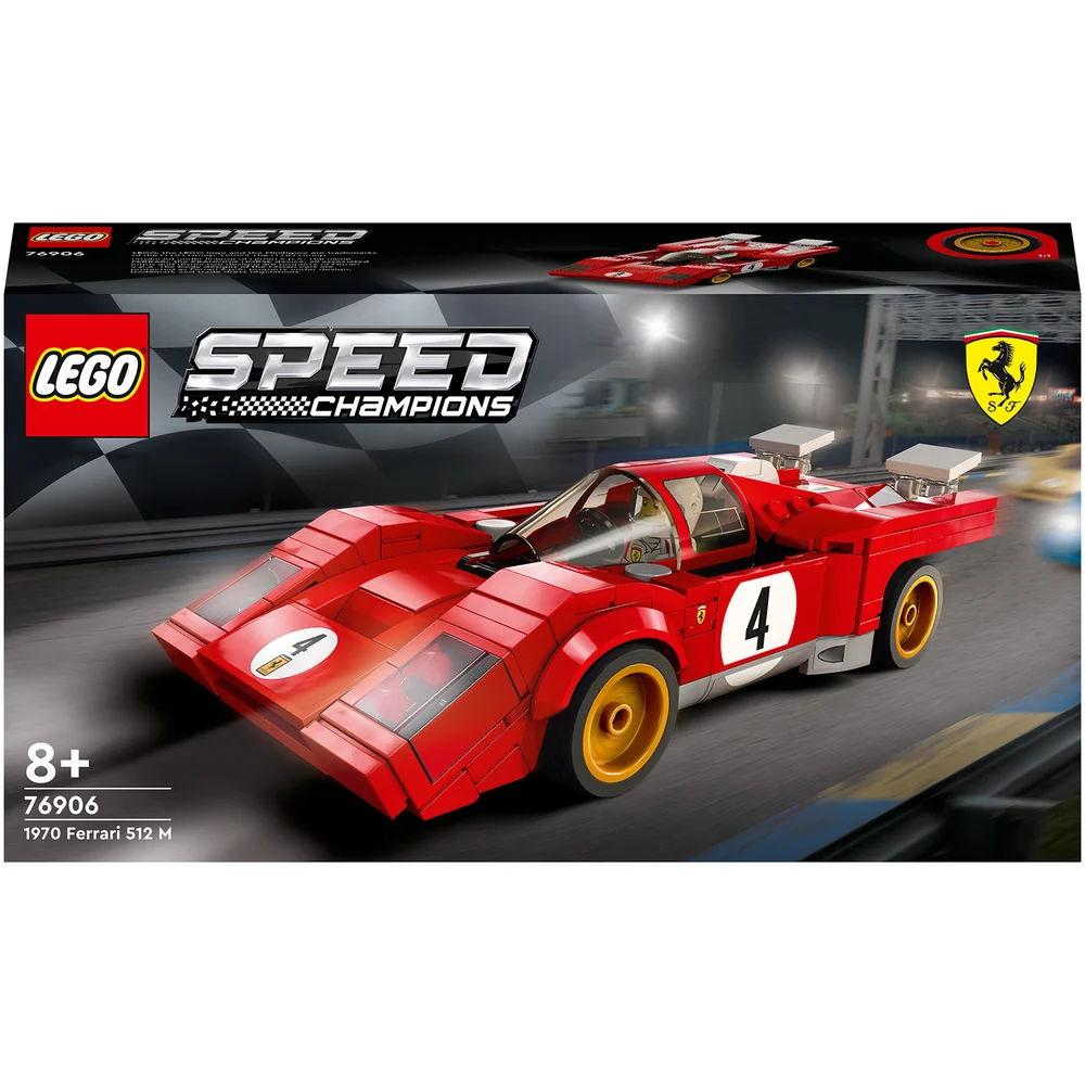 LEGO Speed Champions: 1970 Ferrari 512 M, Modellauto Bausatz (76906) Bild 1