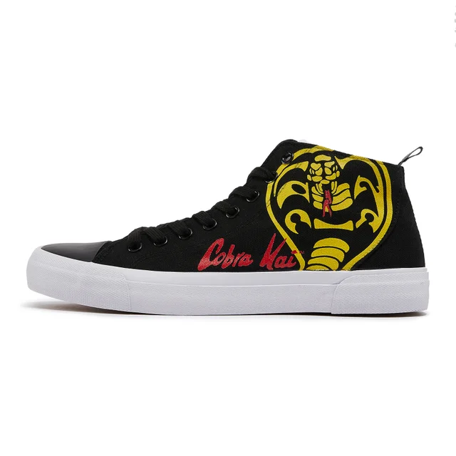 Akedo x Cobra Kai High Top - Black