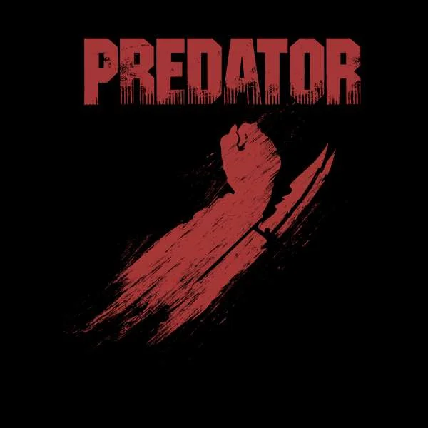 Predator Arm Blades Women's Cropped Hoodie - Black