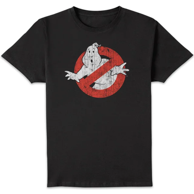 Ghostbusters Vintage Classic Logo Men's T-Shirt - Black