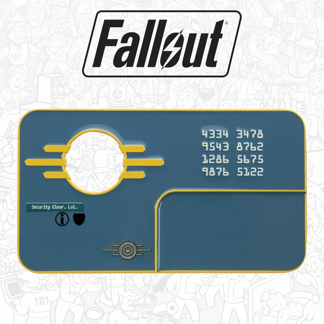 Fallout Vault Security Keycard Replica