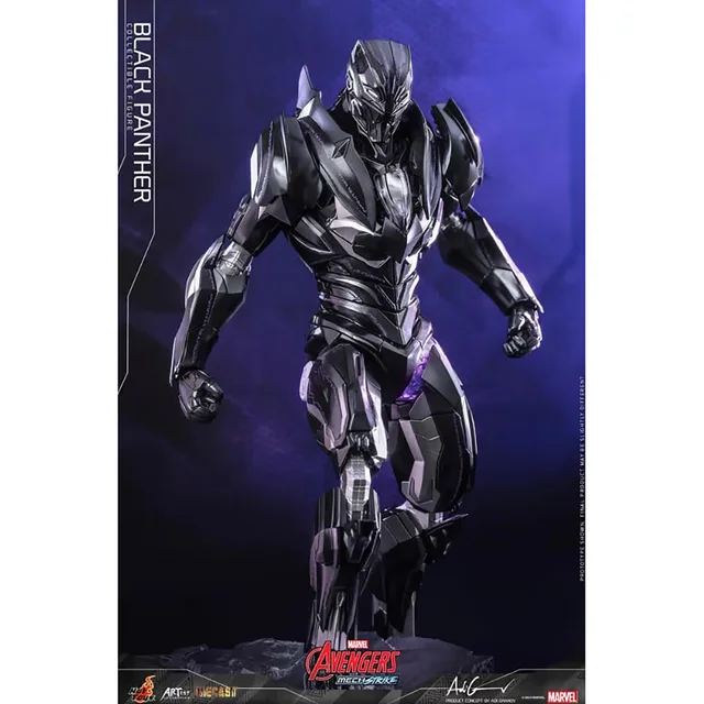 Hot Toys 1:6 Scale Marvel Black Panther Mech Strike Statue