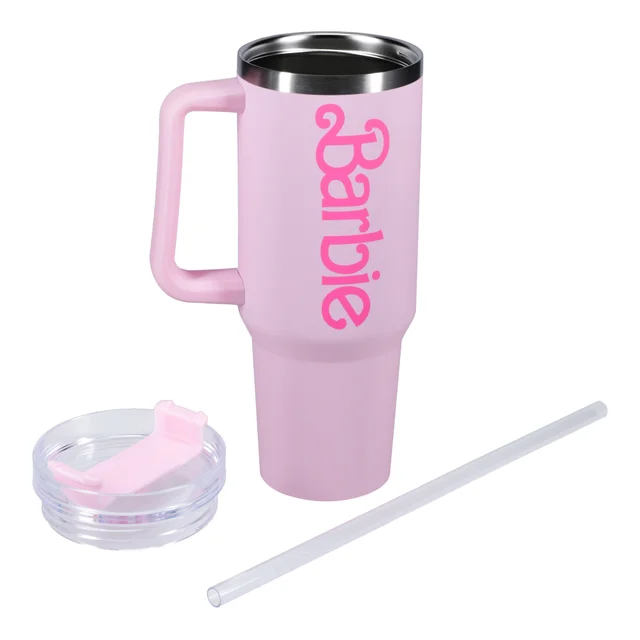 Barbie XL 1200ml Multiway Travel Cup with Straw