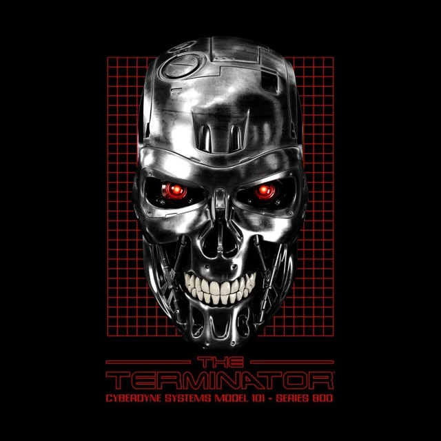 The Terminator T-800 Unisex T-Shirt - Black
