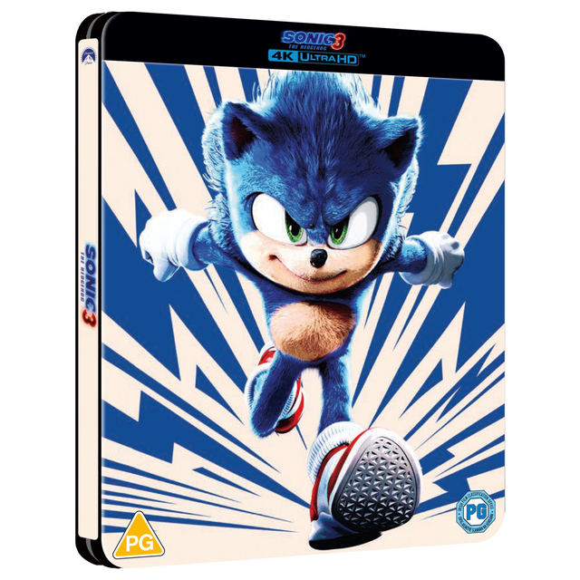 Sonic the Hedgehog 3 4K Ultra HD SteelBook #1 (Blue)