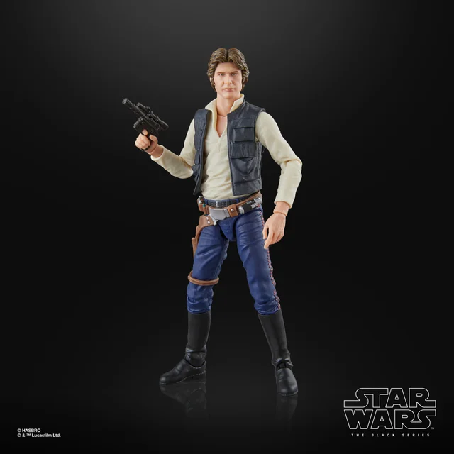 Hasbro Star Wars The Black Series Star Wars: A New Hope Han Solo Collectible Action Figure (6”)