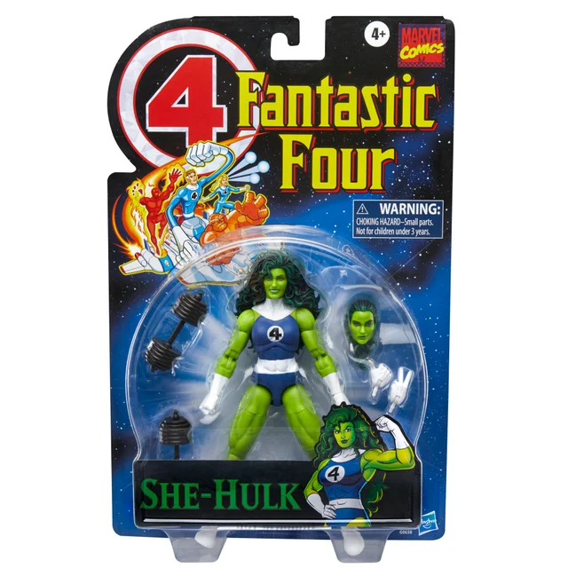 Hasbro Marvel Legends Series She-Hulk, Fantastic Four Comics-Inspired Action Figure