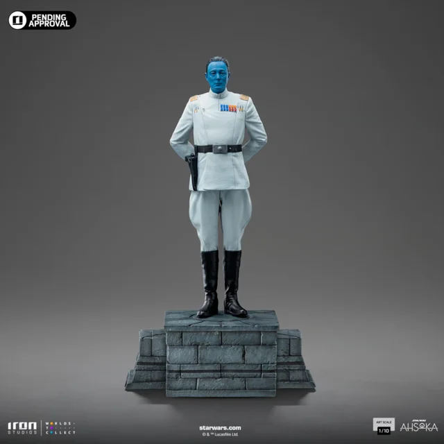 Iron Studios Star Wars: Ahsoka Series Grand Admiral Thrawn 1/10 Art Scale Statue
