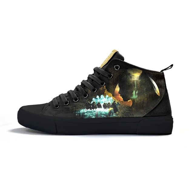Akedo x Lord of the Rings One Ring High Top - All Black