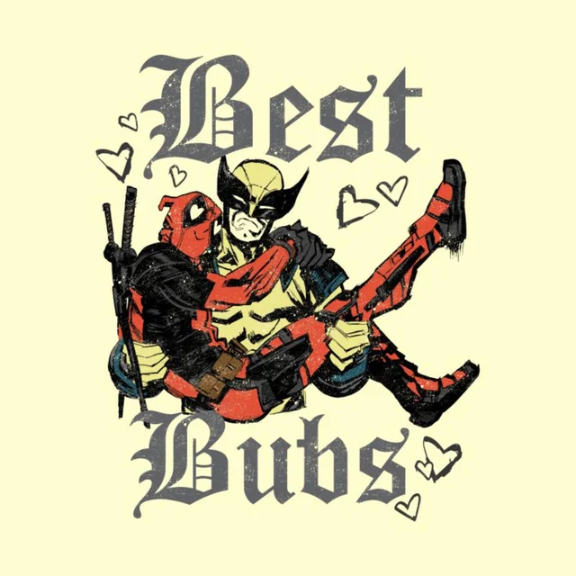 Marvel Deadpool Best Bubs Unisex T-Shirt - Cream
