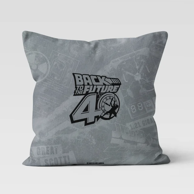 Back To The Future Flux Capacitor Square Cushion