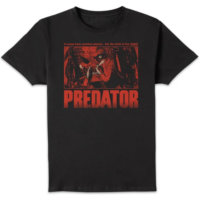 Predator Thrill Of The Hunt Unisex T-Shirt - Black