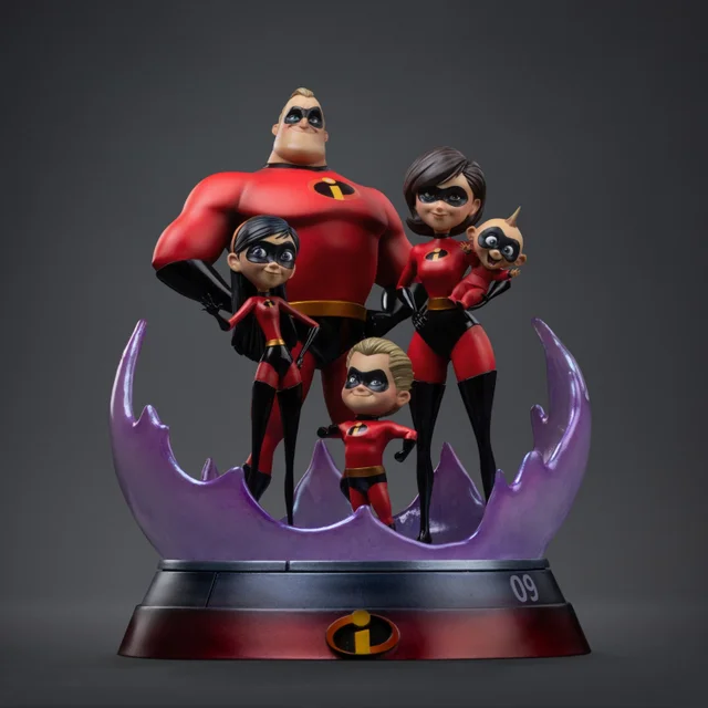 Iron Studios Disney The Incredibles Art Scale 1/10 Diorama