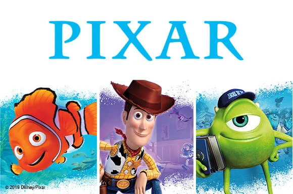 DISNEY PIXAR BLU-RAY & DVD